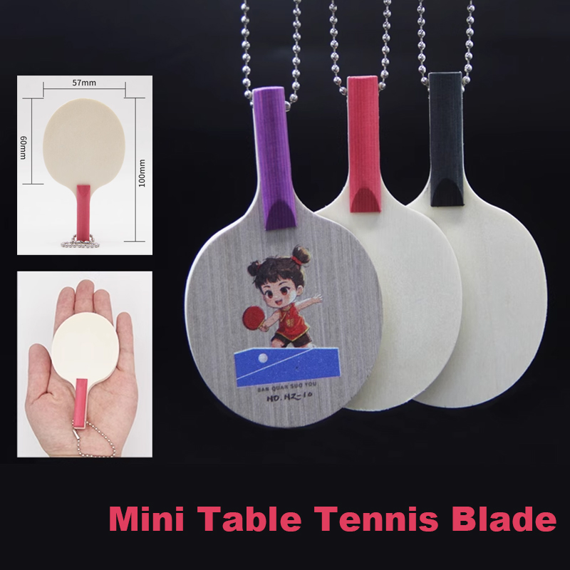 Table Tennis Umpire - Miniature Kids Table Tennis Blade Keychain
