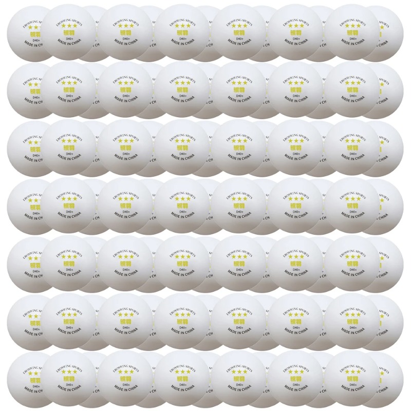 Table Tennis Single - 100pcs 3 Stars Table Tennis Balls