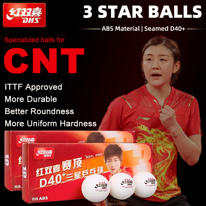 Table Tennis Video Game - DHS D40+ DJ40+ Ping Pong Balls