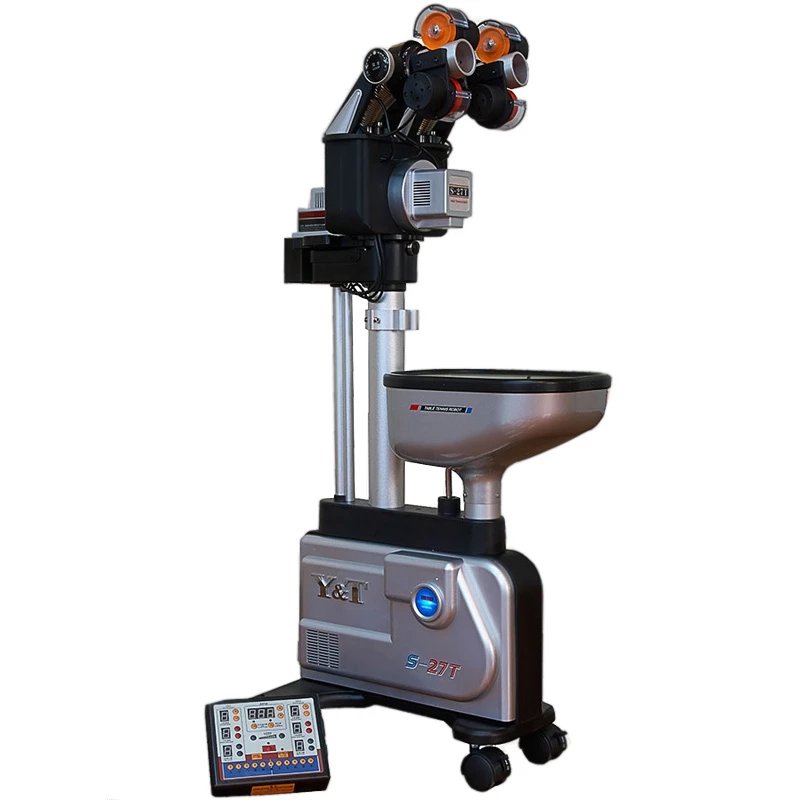 Table Tennis Head To Head - Y&T S-27T Table Tennis Serve Machine