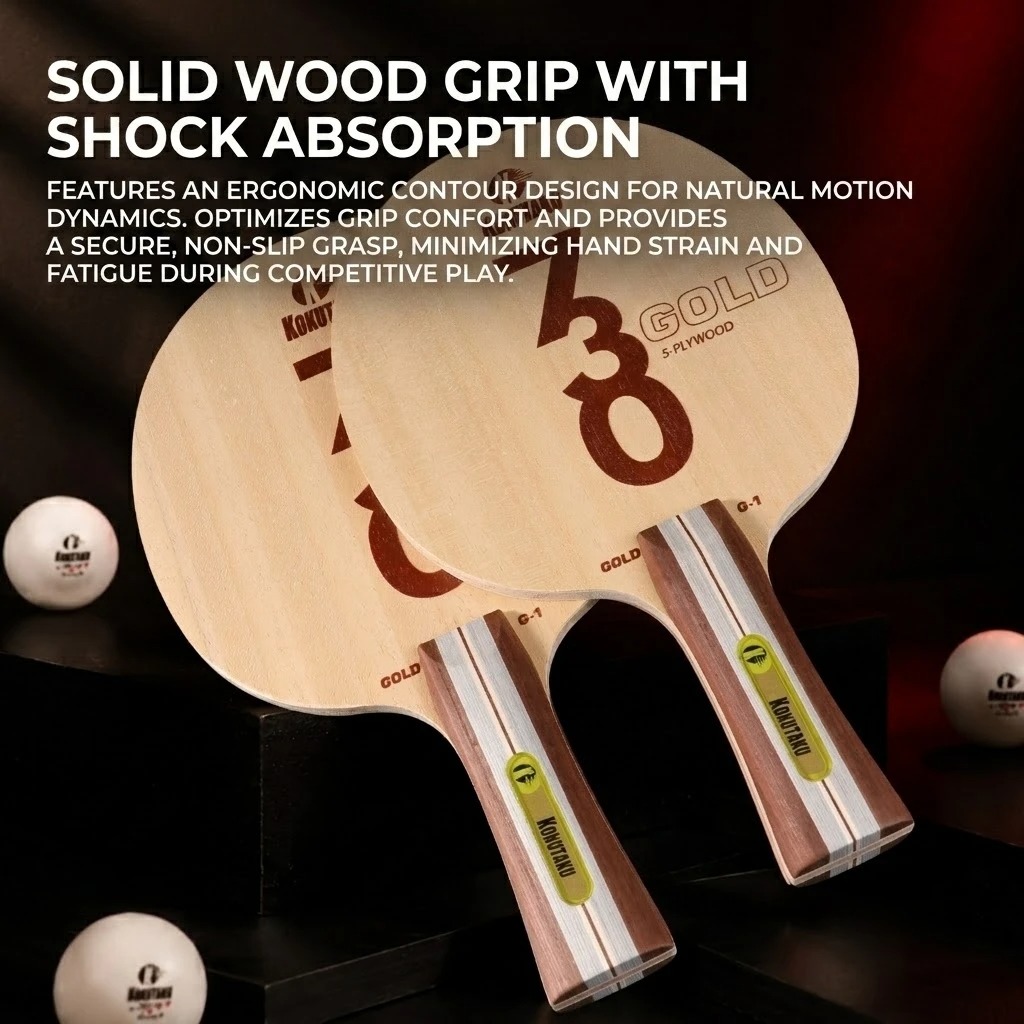 Kokutaku Table Tennis Blade FL - огляд і ціна Table Tennis Practice