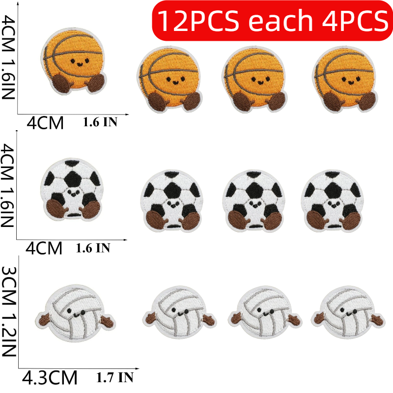 Various Sports Designs Patches - огляд і ціна Table Tennis Cartoon