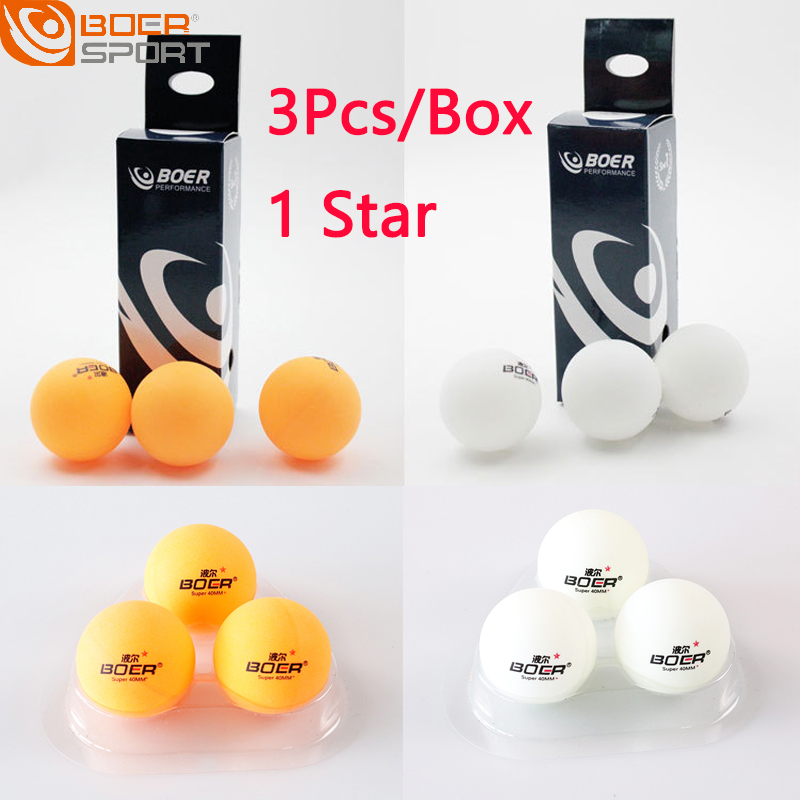3Pcs/Box Table Tennis Balls 1S - огляд і ціна Table Tennis Single
