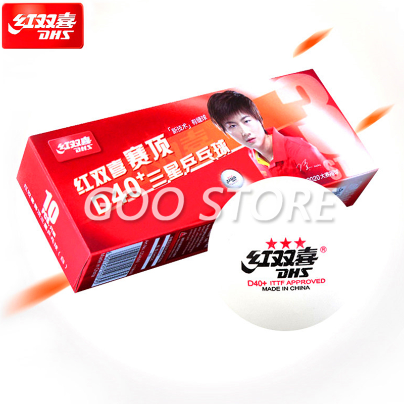 DHS 3 Star D40+ Table Tennis B - огляд і ціна Table Tennis Single