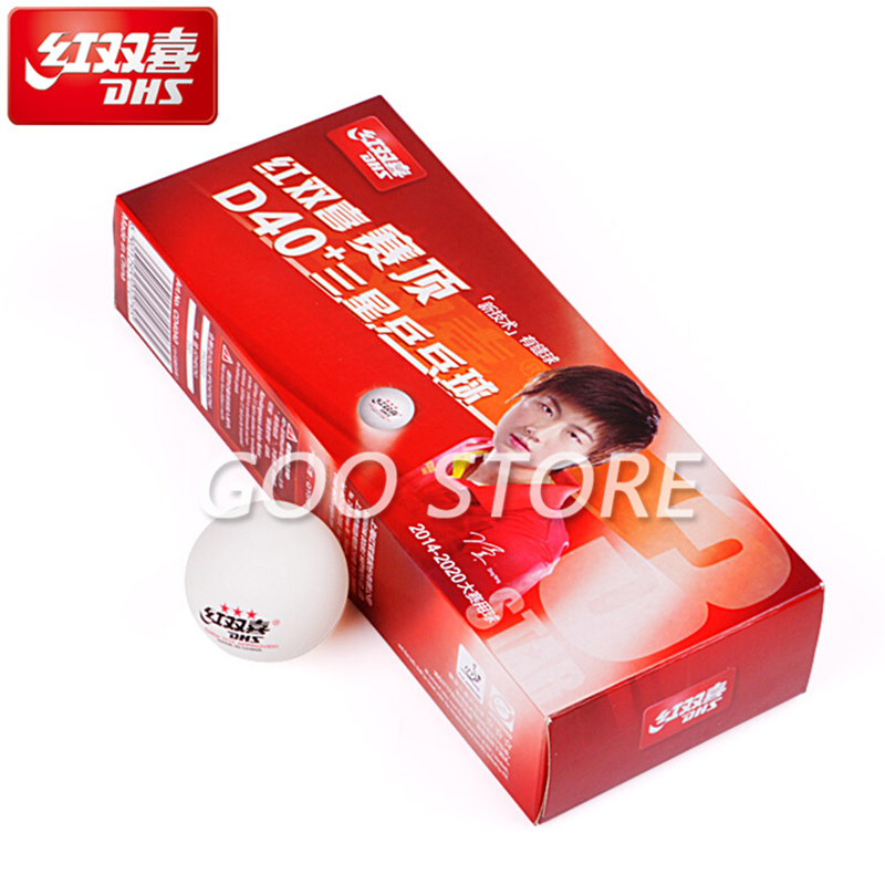 DHS 3 Star D40+ Table Tennis B - огляд і ціна Table Tennis Single
