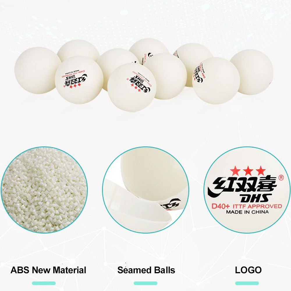 DHS D40+ DJ40+ Ping Pong Balls - огляд і ціна Table Tennis Video Game