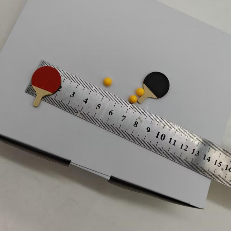 1Set Dollhouse Miniature Ping  - огляд і ціна Table Tennis Umpire