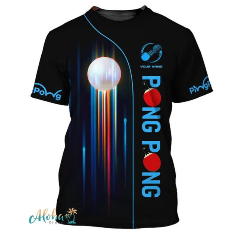 Full Print Ping Pong Tshirts F - огляд і ціна Table Tennis China